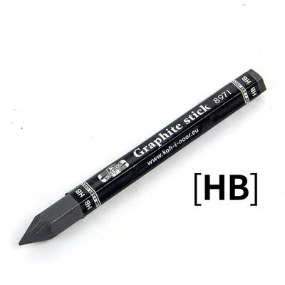 Kort och tjock grafitstav blyertsskiss ritning grafitstav kolstav 4 st/lot: 4 st hb