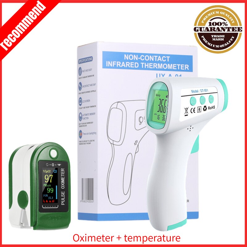 Pulsoximeter Blut Sauerstoff Monitor OLED Anzeige Blut Sauerstoff Finger Impuls Digitale Fingerspitze Oximeter Sauerstoff Sättigung Monitor: Grün