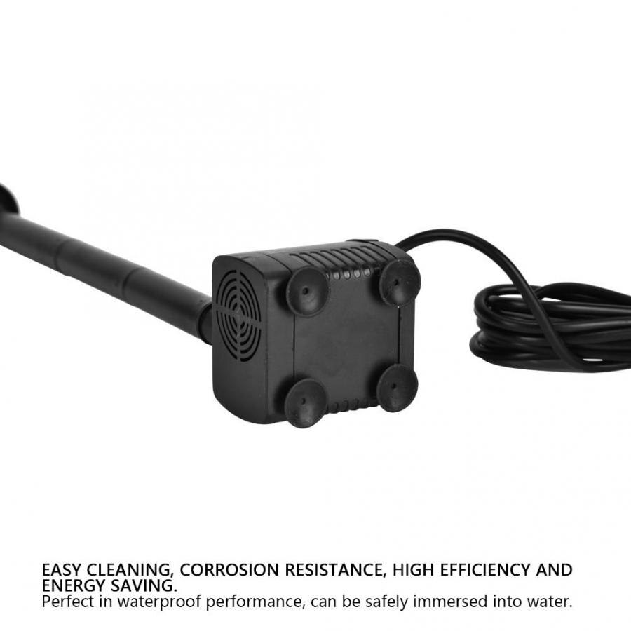 Adjustable Water Pump Water Pumps 5W Miniature Brush-less Aquarium Fountain Pond Solar Submersible Water Pump Aquarium