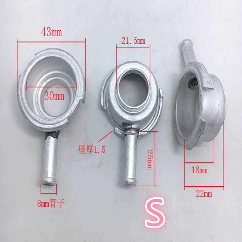 intercooler radiador radiator filler neck radiator funnel radiator Water mouth L S M: Lavender