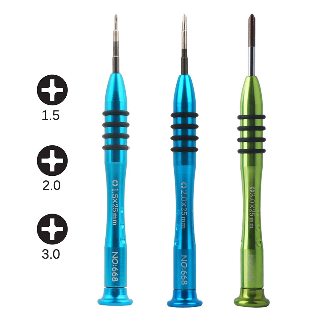 PH000 PH00 PH0 Phillips Schraubendreher Kleine 1,5mm 2,0mm 3,0mm Kreuz Schraubendreher für Gläser Telefon Laptop PC Computer reparatur Werkzeuge: 3 in 1 kit