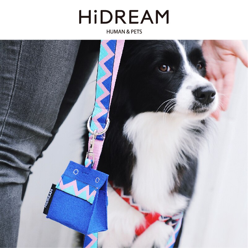 Hidream-Bolsa para popó portátil para mascotas, Bolsa para popó principal de Protección Ambiental para caminar al aire libre, gatos y perros