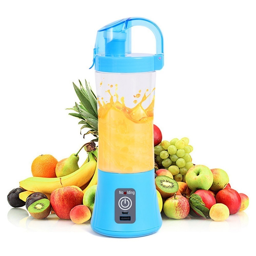 380ml frullatori portatili, spremiagrumi, spremiagrumi elettrico automatico per verzura, spremiagrumi per limone e arancia, bottiglia per frullatore