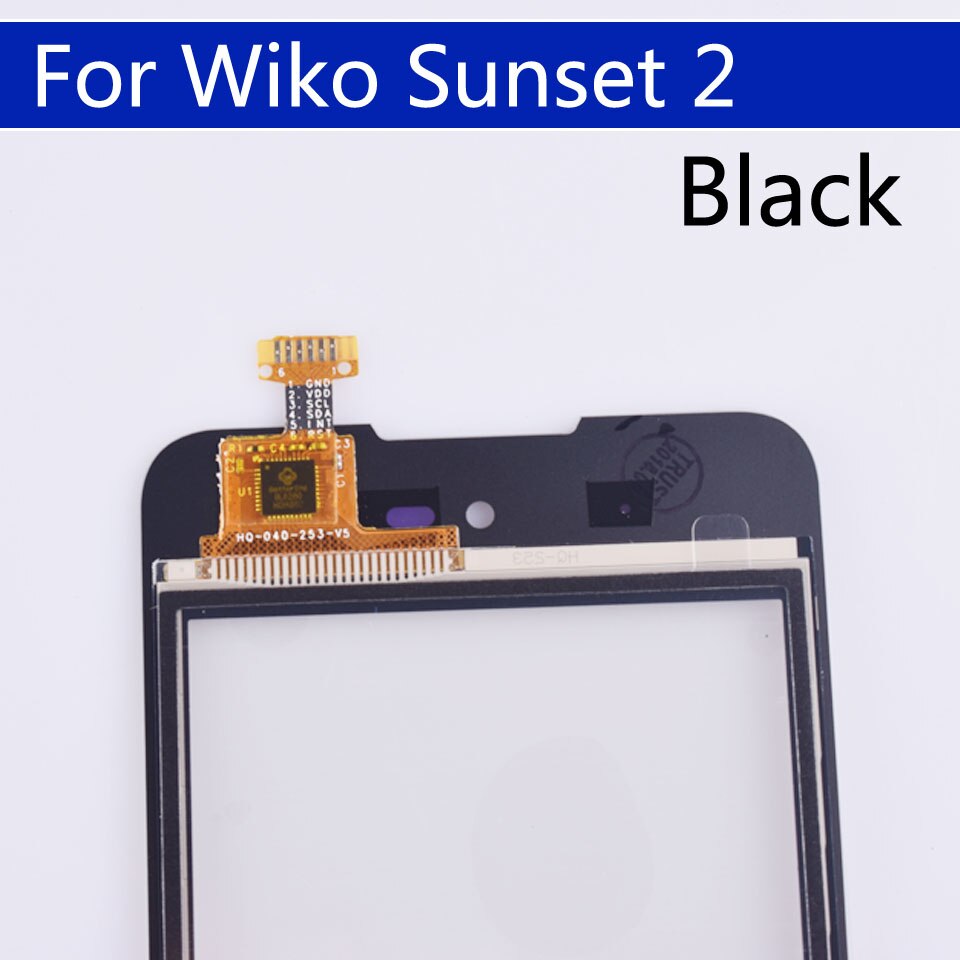 4.0" Touchscreen For Wiko Sunset 2 Sunset2 Touch Screen Panel Sensor Digitizer Glass NO LCD Replacement Parts
