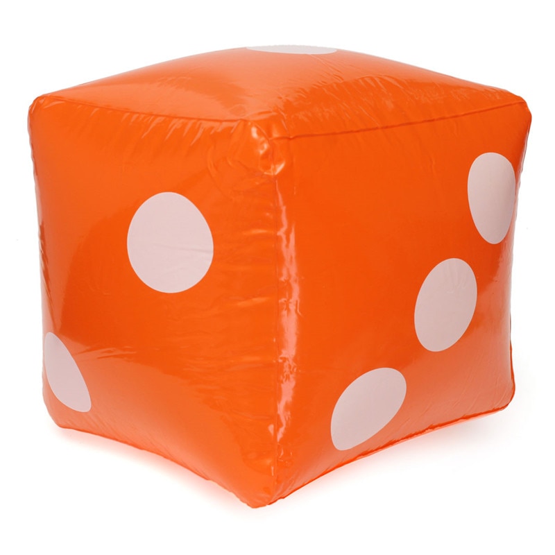 Square PVC Novelty Giant Inflatable Number Dice Outdoor Beach Pool Party Garden Games Digital Dices Entertainment