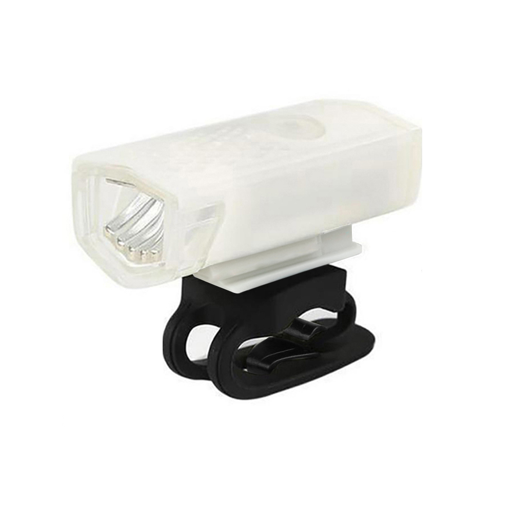Cykelforlygter usb led genopladelig mtb vandtæt mountainbike forlygte cykellygte advarselslampe cykeltilbehør: Gul