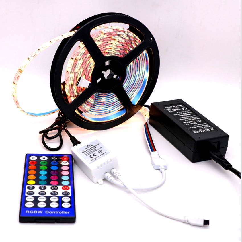 40Key RGB Wit RGBW Controller Afstandsbediening DC 12 V 24 V IR Dimmer Strip RGB Led Controller RGBW RGBWW led Strip Controller