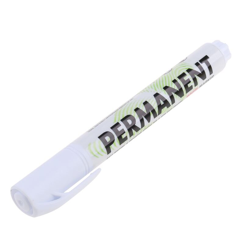 Rotulador blanco para pintar al óleo, rotulador para neumáticos de coche, resistente al agua, pintura, Graffiti