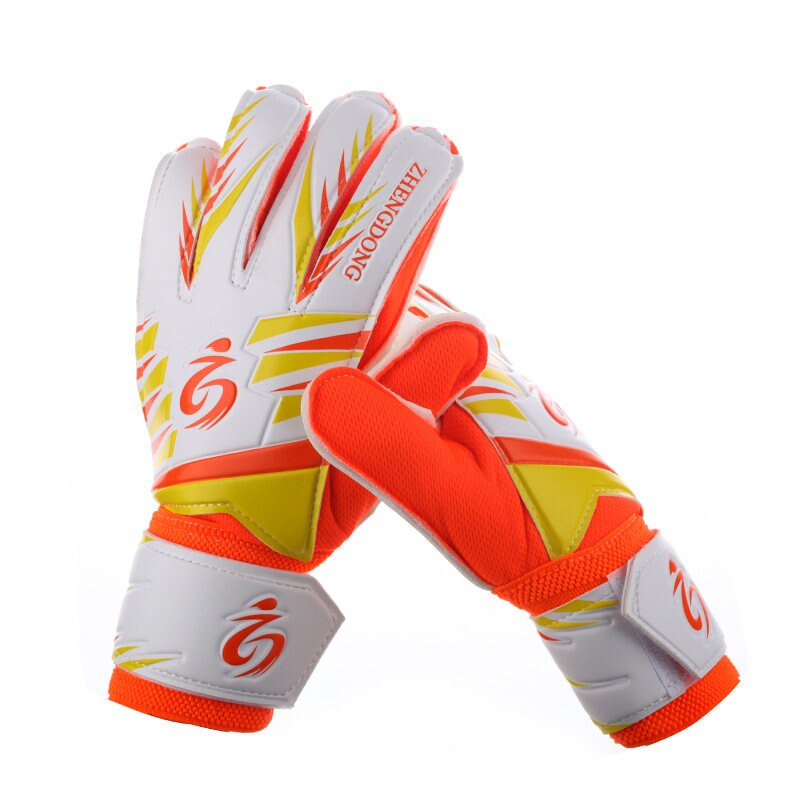 Football goalkeeper gloves primary and secondary students goalkeeper training gloves youth adult non-slip gloves