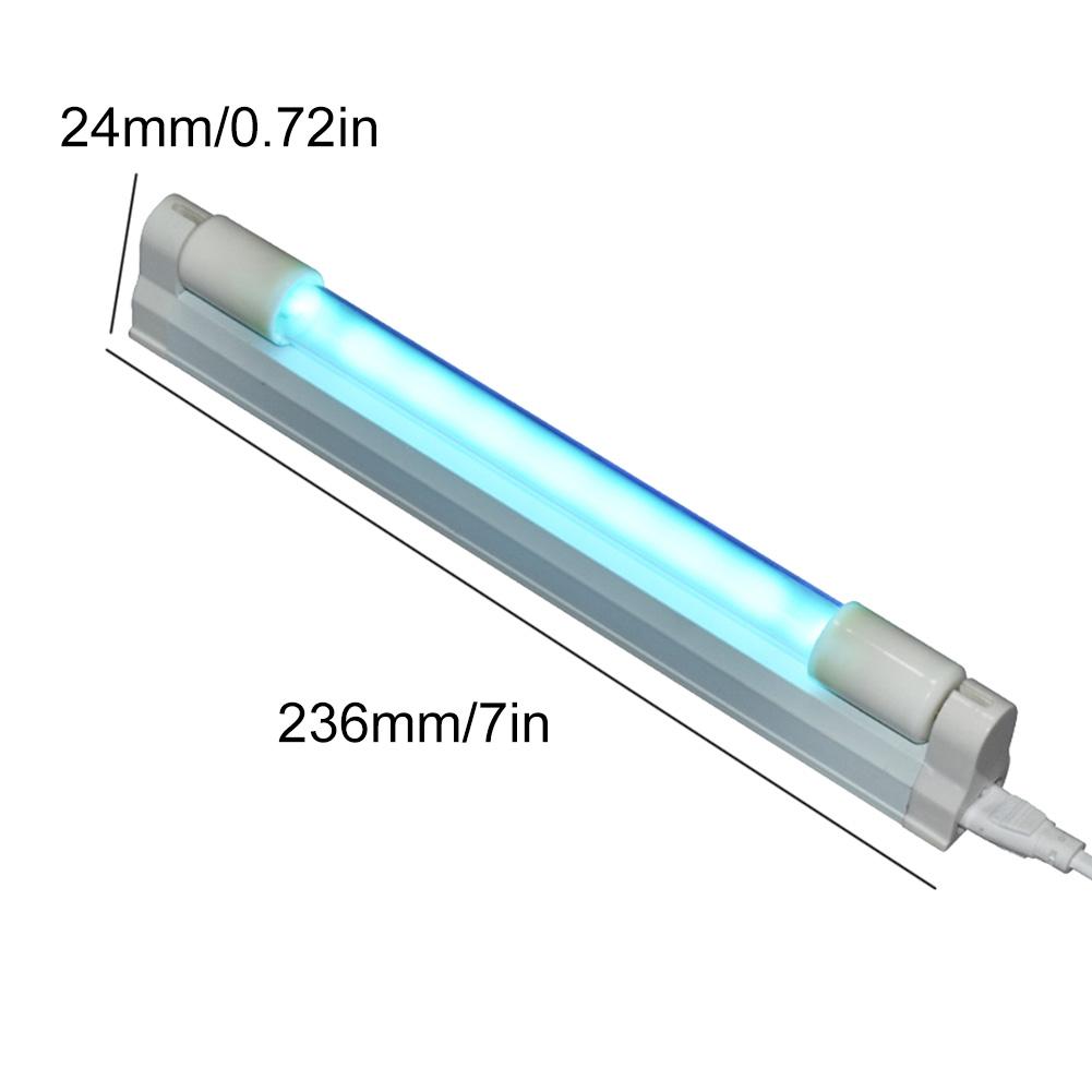 6W entkeimungslampe UVC Sterilisation Lampe Dauerhaft Quarz Lampe mit Keramik Kopf für Kleiderschrank Hotel Heimgebrauch # CO