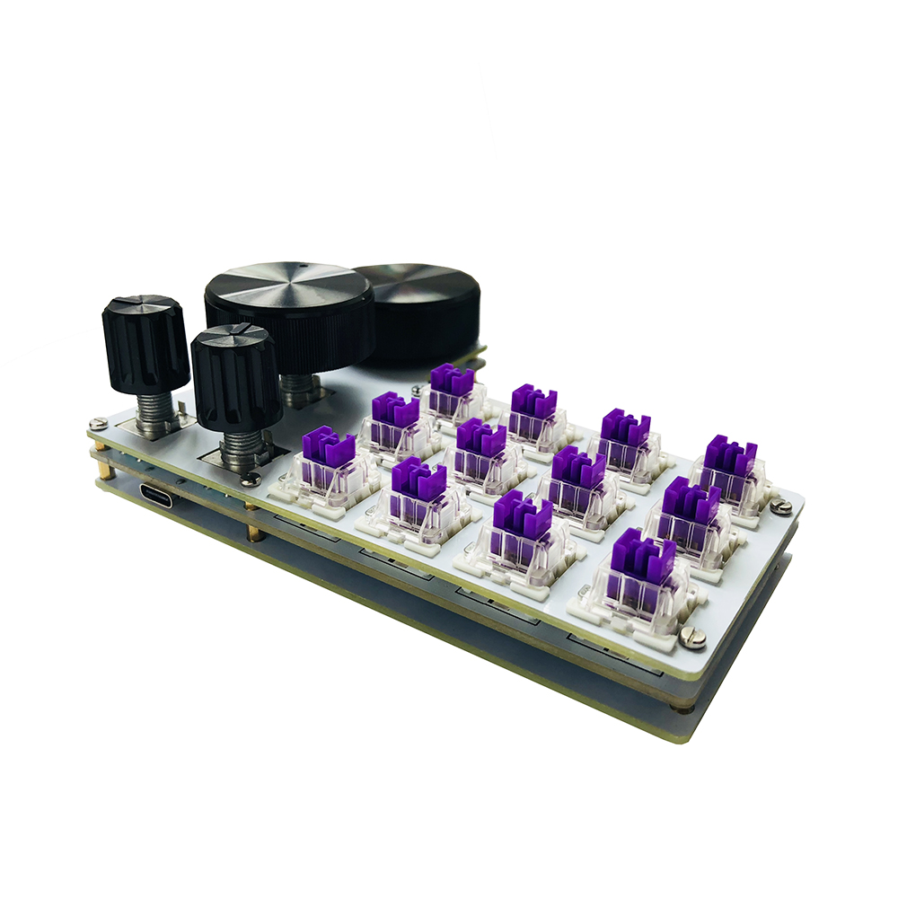 Nvarcher CXT12e4 Vier knöpfe mechanische tastatur PAD kleine tastatur