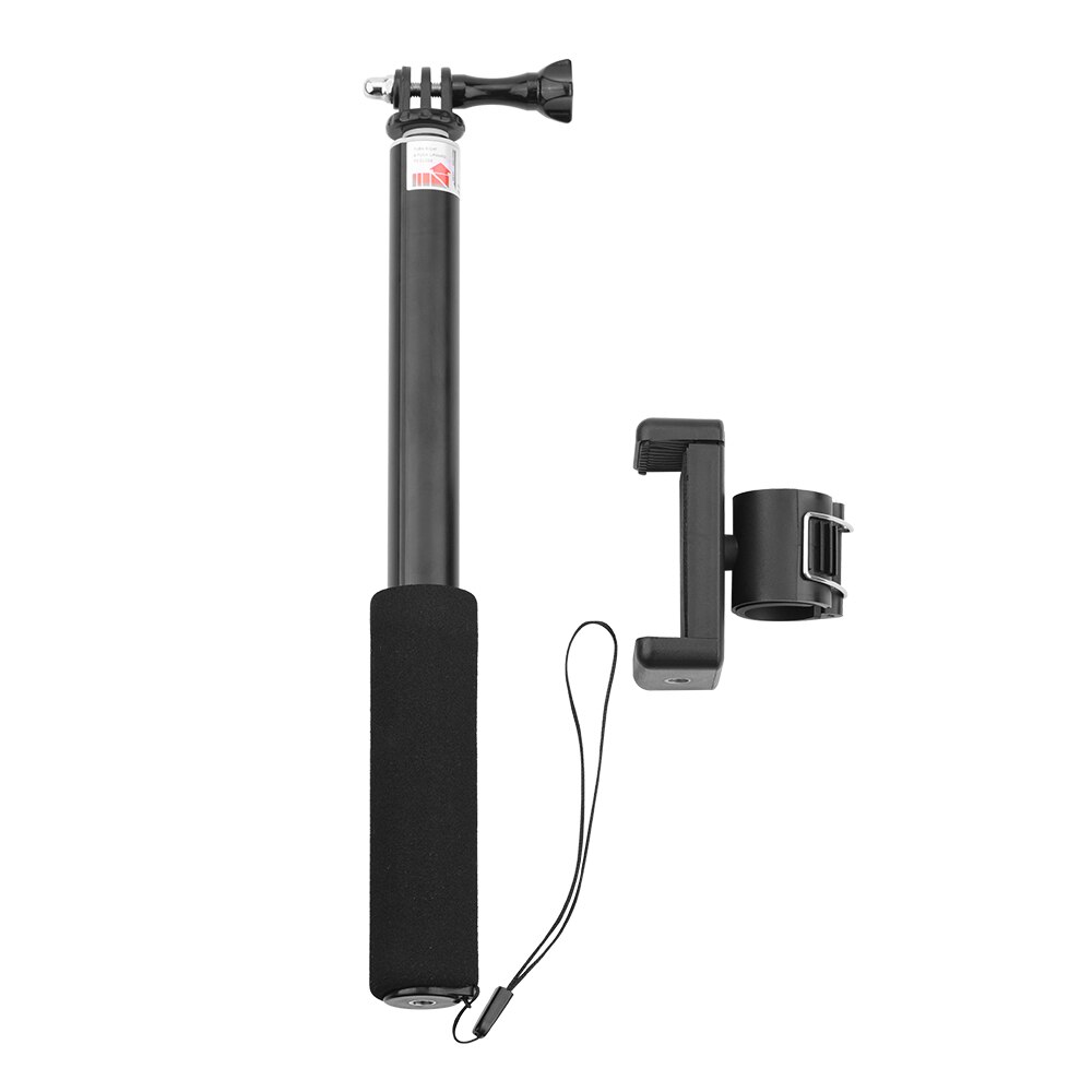 Palo Selfie manual extensible, palo monópode para teléfono, adaptador para DJI Osmo Action Go Pro HERO 8 7 6 5 4 Xiaomi YI 4K Lite S: Default Title