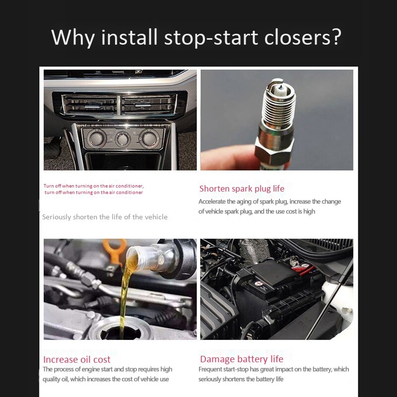 Car Engine Automatic Start-Stop Automatic Shut-Off Device Engine Start Stop for Polo- Plus