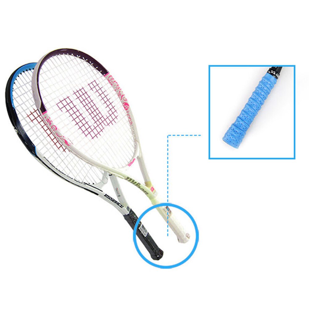 Sports tørr tennisracket grep anti-skli svette absorbert wraps kraner badminton grep racket vibrasjon overgrip