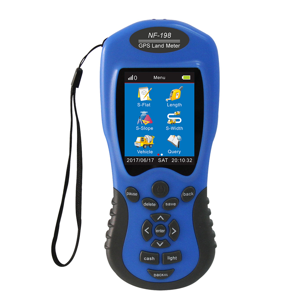 NOYAFA NF-198 GPS Mu Meter Onderzoeksapparatuur Landmeterapparaat voor landmeet- en kaartgebied Meetinstrument op boerderijen