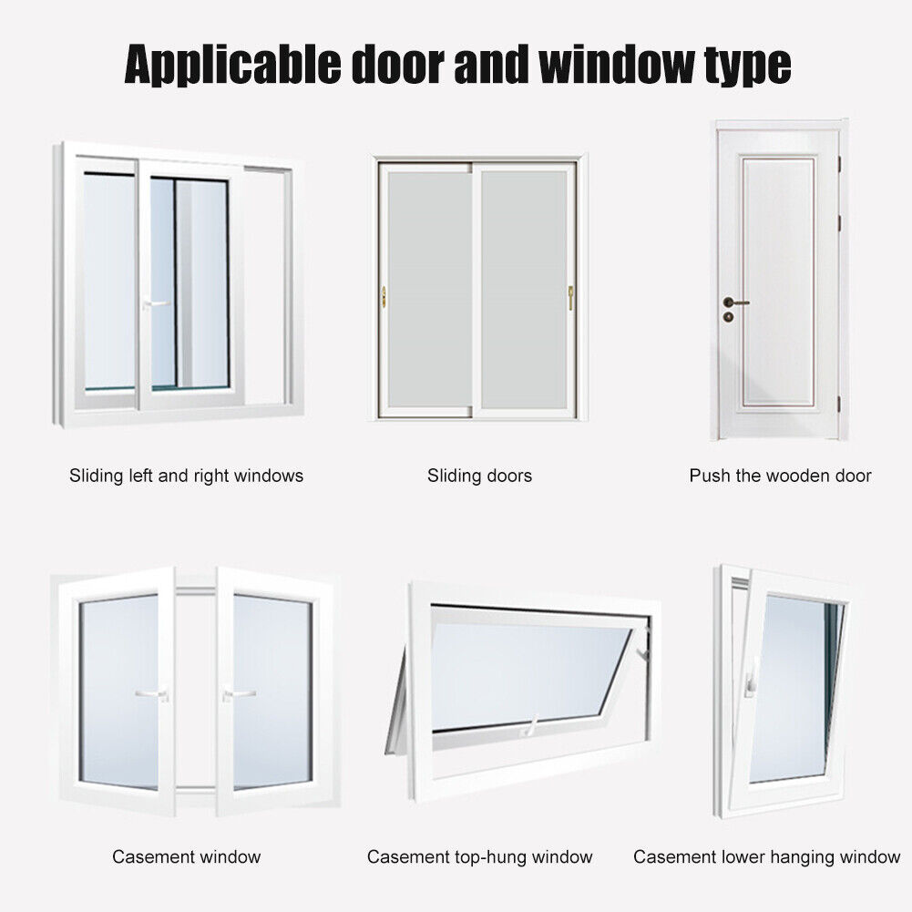 Tætningsliste vinduesisoleringstape til døre og vinduer kantbeskyttelse lydisolerende materiale vindstøjsblokerende tætningsliste