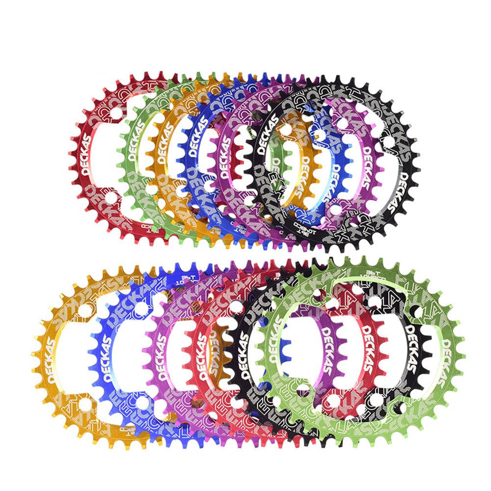Plateau De Pédalier 34T 104 BCD – Dents Positives/négatives, En Alu 85g, Pour VTT, Compatible Manivelle 104 Mm (noir)