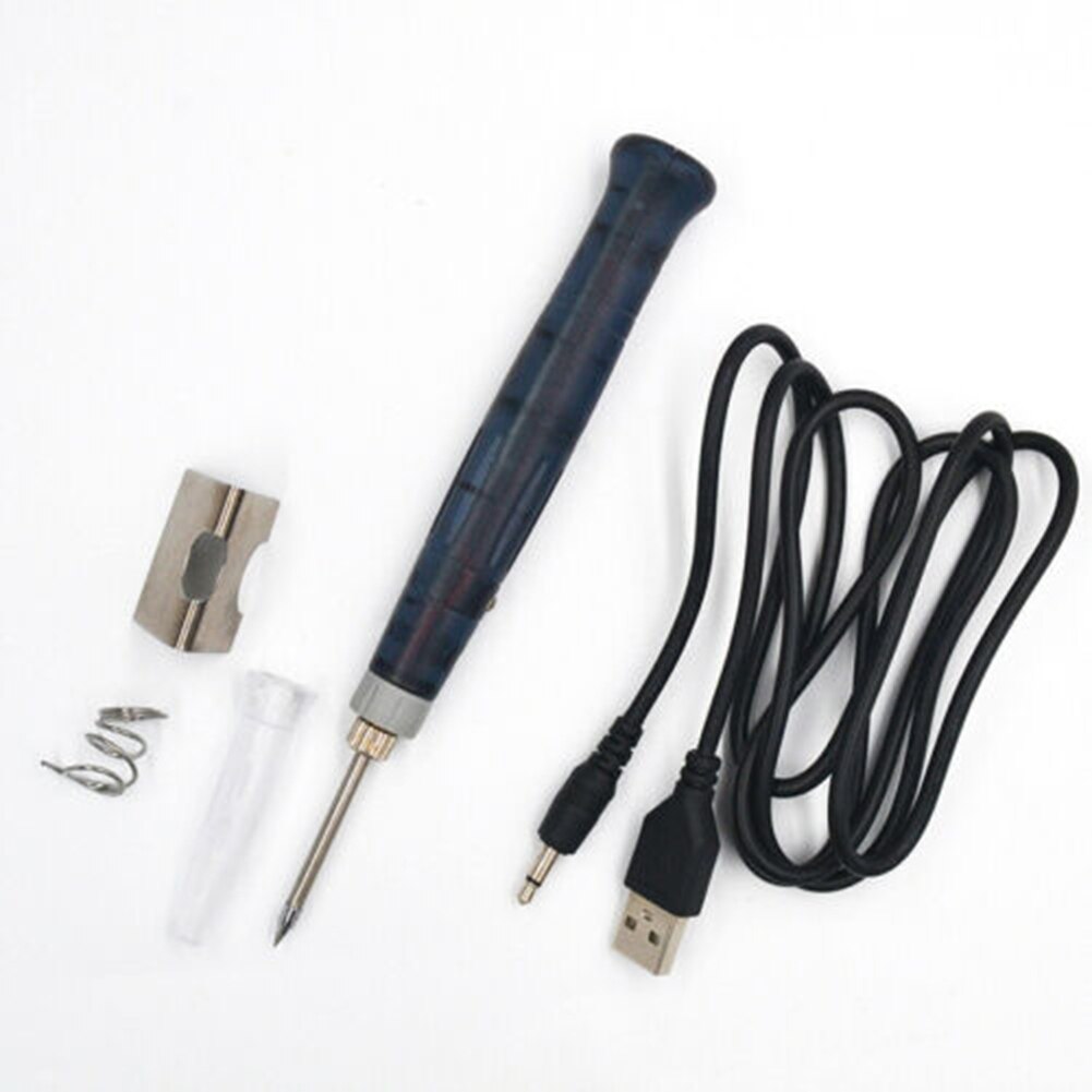 8W Portable USB Powered Soldering Iron Pen Kit Adjustable Temperature Soldering Iron Pen Welding Tool With Stand Electric