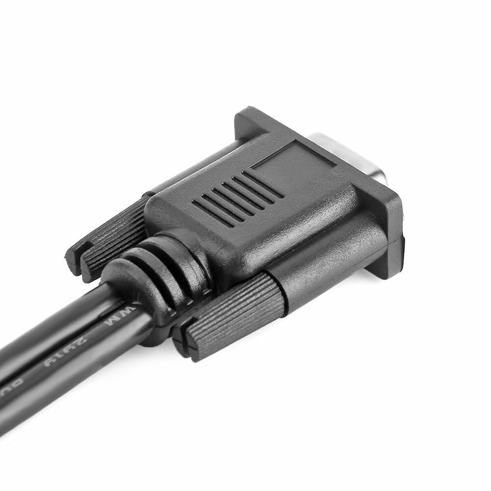 VGA Splitter Kabel Computer zu Dual 2 Monitor Adapter Y Splitter Männlich zu Weiblich VGA Draht Kabel für PC Laptop