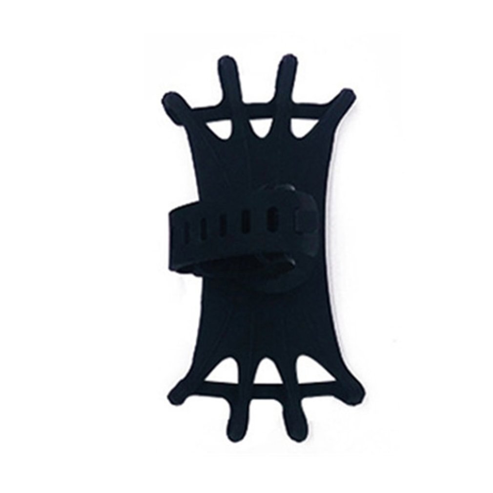 Universal phone holder Silicone bicycle mobile phone riding bracket 360 degree rotatable Mobile phone riding bracket