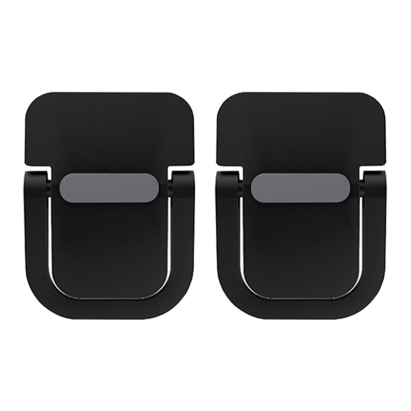 1 Pair Mini Legs For Macbook Pro Huawei Xiaomi Notebook Aluminum Base Support Tools Laptop Stand Radiator For Keyboard Holder: Gold