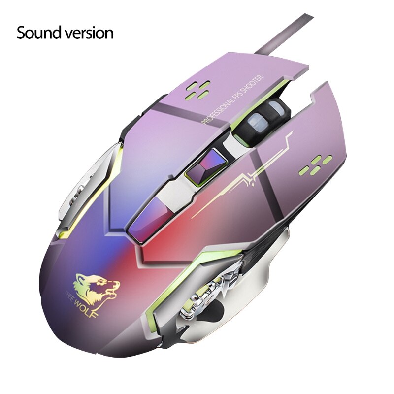 Sliding Band Feel Free To Store One-Button Controllable Manipulator Mouse Wired Gaming Desktop Mechanical Silent Mute: 5