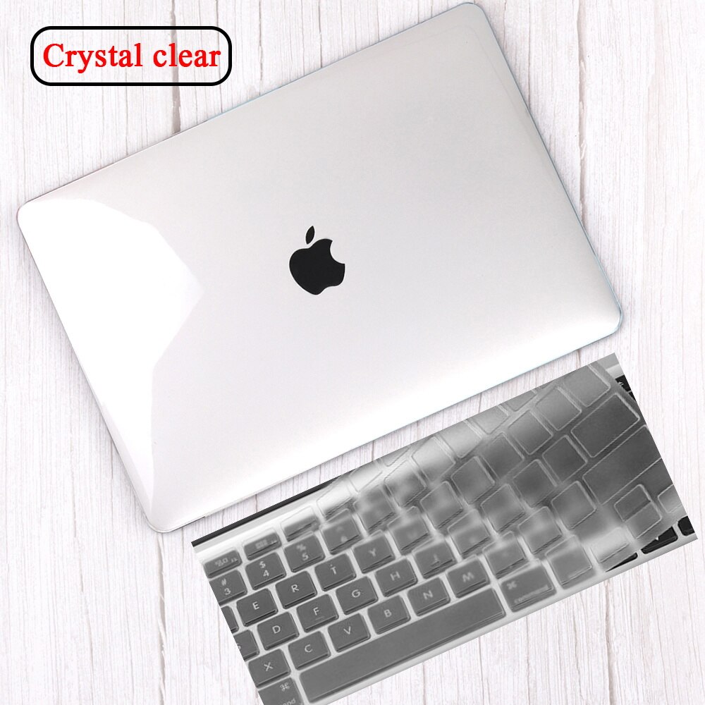 Twardy laptopa Shell skrzynki pokrywa dla Apple MacBook Pro 13/15/16 "/MacBook Air 11 /13" /Macbook 12" (A1534) /Macbook biały A1342