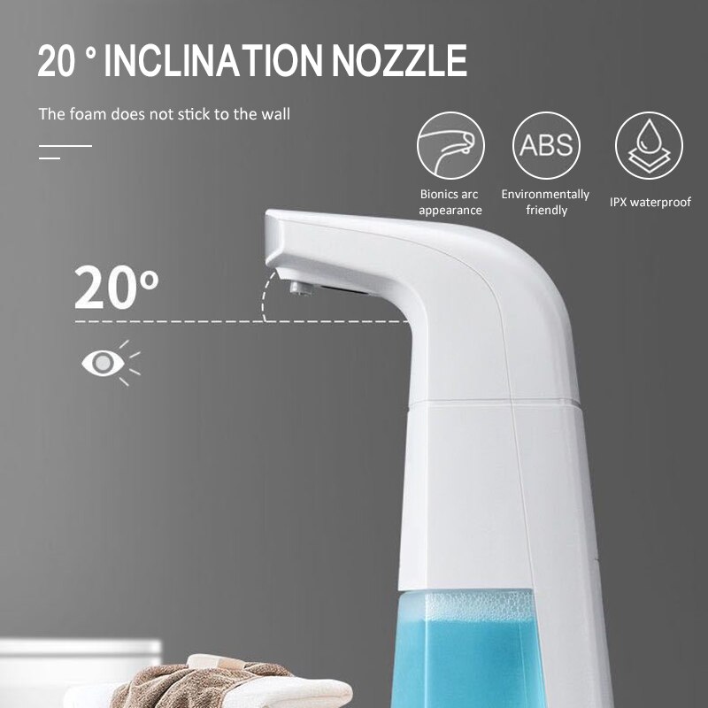 Touchless Badkamer Dispenser Smart Sensor Zeepdispenser Voor Keuken Hand Gratis Automatische Infrarood Zeepdispenser