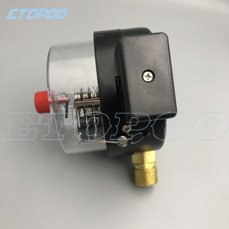 Diameter 100mm Direct Contact Pressure Gauge with Surface Vacuum Gauge Pressure Controller Measuring Tool