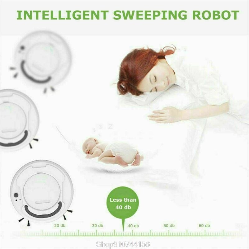 Robot Vacuum Cleaner Timer Function Multiple Cleaning Modes, Suction Robotic Vacuum Cleaner for Pet Hair, Carpet, Oct