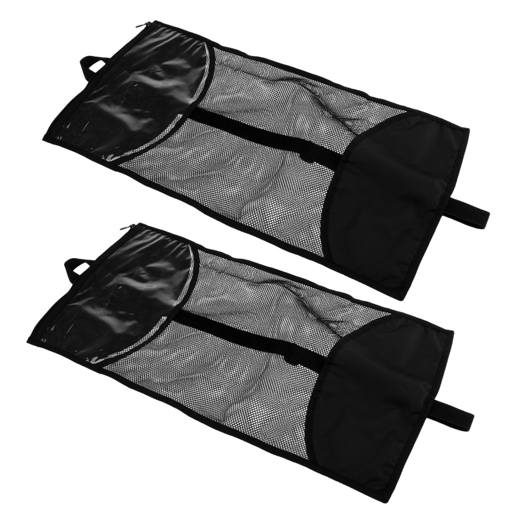 2Pcs Dive Backpack Mesh Gear Bag For Scuba Diving Boat Snorkeling Swimming