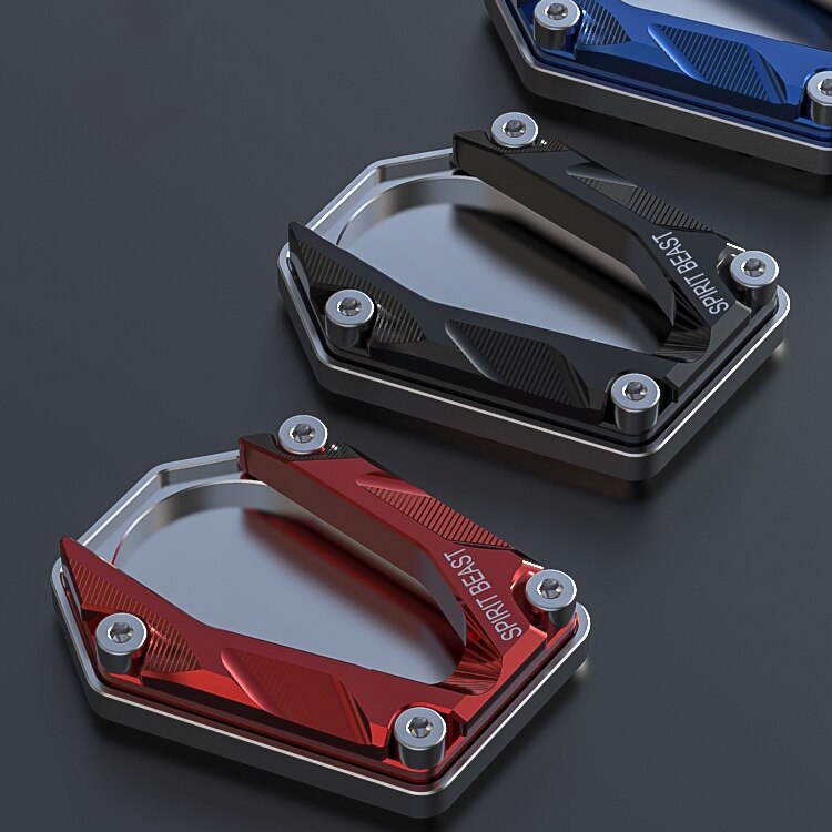 GEEST BEEST Leng Beest Motorfiets Longxin Beloven 300RR Side Ondersteuning Base Gemodificeerde Antislip Side Pad Verbreed Motor Beugel accessoires