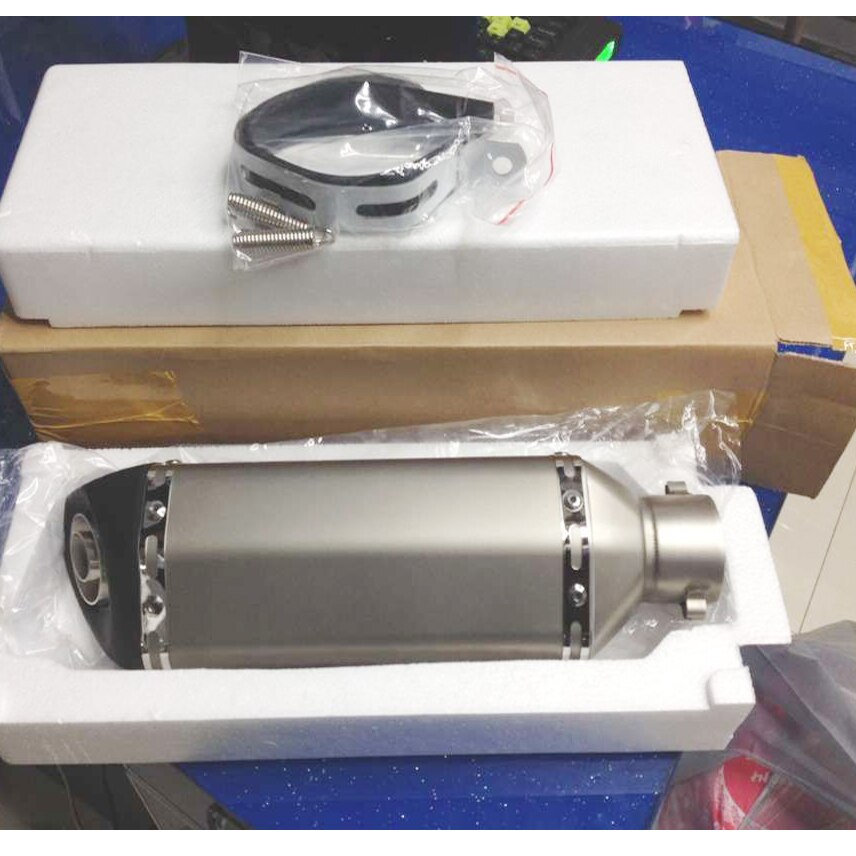 36-51mm Universal Motorcycle Exhaust Modified Muffler Pipe Universal for Exhaust ATV Scooter Dirt Pit Bike Motocross