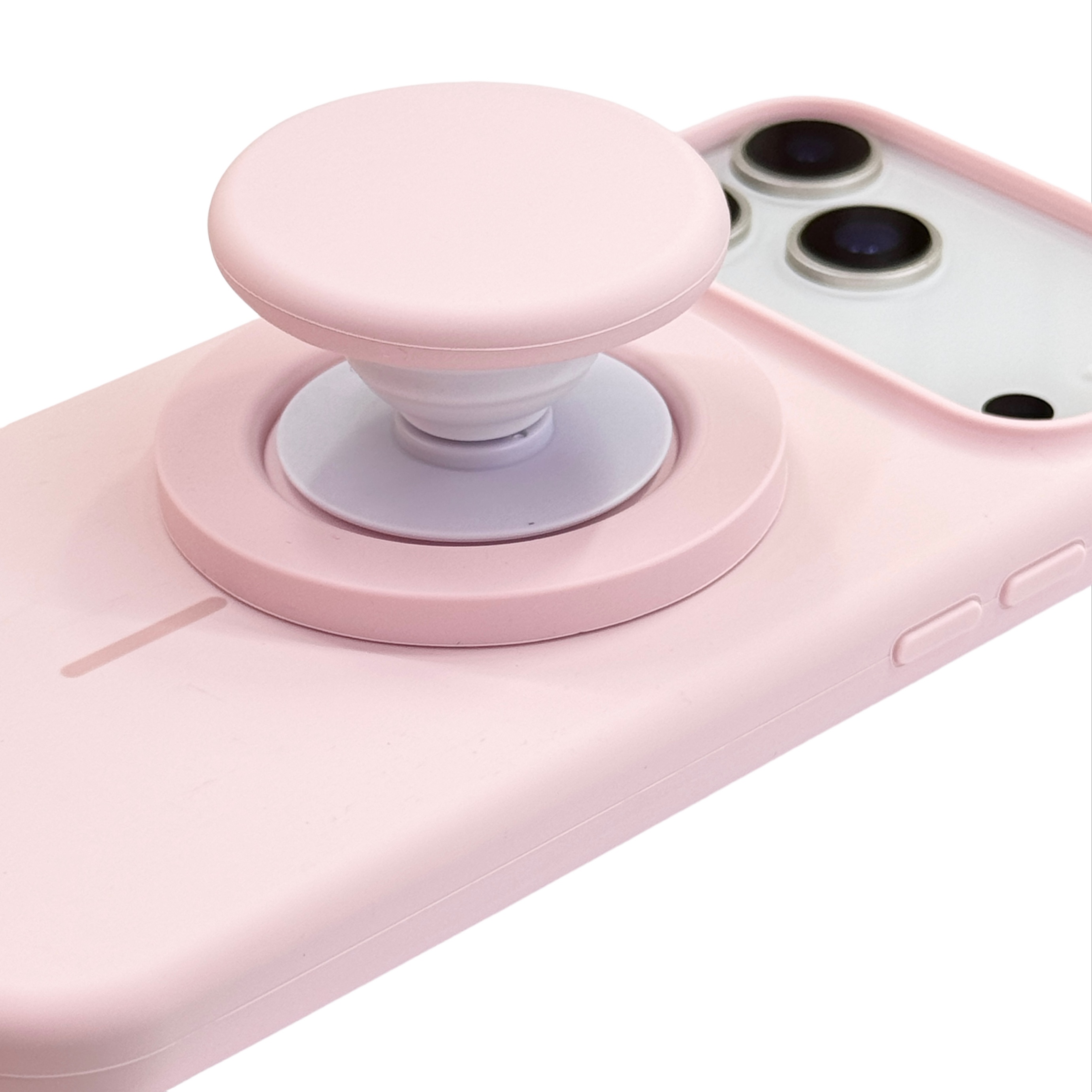INS Macaron Pop Magnetic phone Grip Socket Holder Stand Silicone Griptok For Magsafe Accessories Air Bag Holder bracket