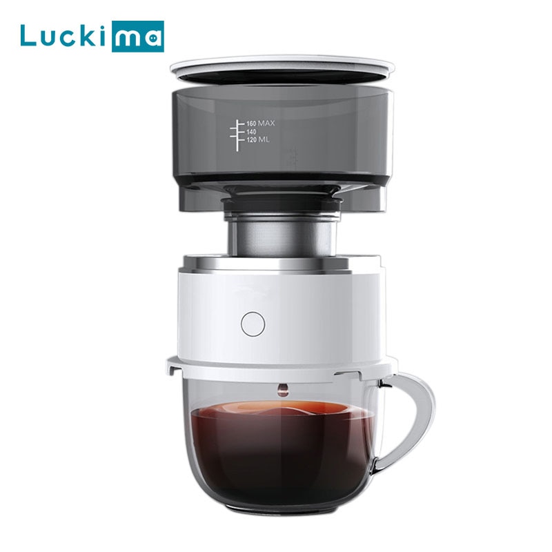 Mini cafetera de goteo portátil, máquina de café Espresso automática inalámbrica para viajar, acampar, senderismo, al aire libre, recomendado