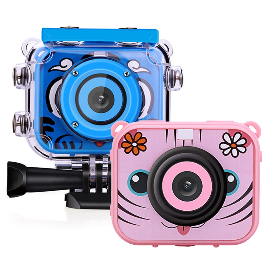 Elrvikecs Kinderen Mini Camera Stof-En Water - Proof Kinderen Camera Anti-Vallen Camera Speelgoed