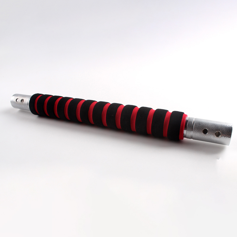 Adjustable Dumbbell Bar Connector Barbell Extension Rod For 25mm Solid Dumbbell Bar Weight Lifting Strength Training Attachments: 40cm with sponge