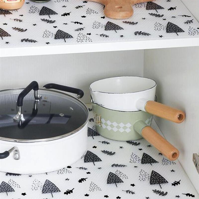Waterdichte lademat vochtbestendig oliebestendig snijdbaar gewassen kastmatten ladematten voor keuken badkamer woonkamer