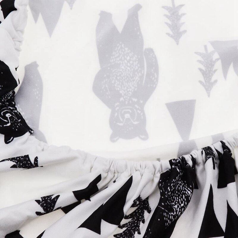 Baby Changing Table Pad Cover Contoured Diaper Change Infant Nappy Changing