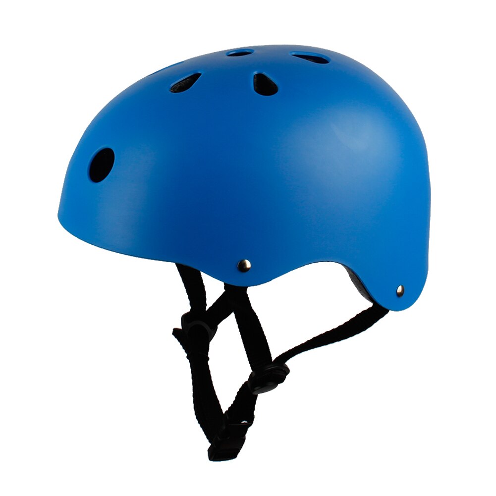 Skateboard Helm Hip Hop Rolschaatsen Helm Voor Volwassen Kinderen Kids Outdoor Fiets Dansen Skiën Reizen: Blue