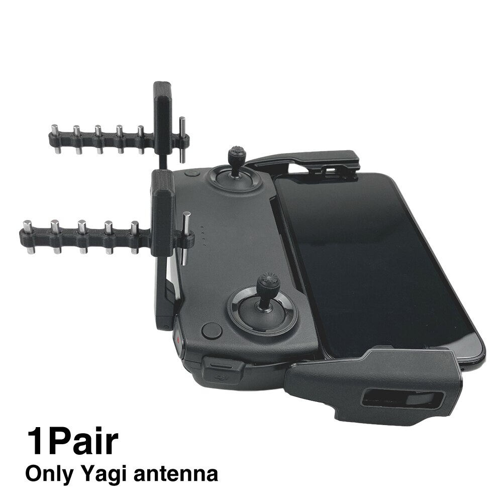 1 par 2.4g 5.8g yagi antenne forstærker rc drone let installation rustfast udendørs pla bærbar til dji mavic mini pro 2 air
