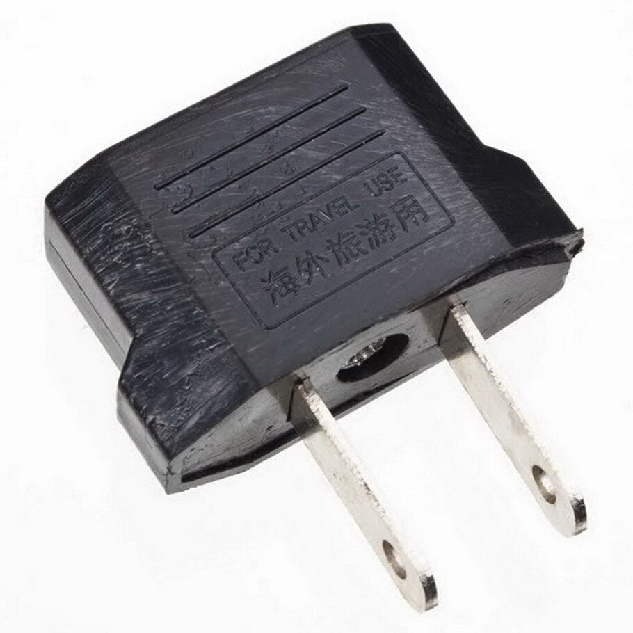 Universal Travel Power Plug Adapter EU EURO naar US USA Adapter Converter AC Power Plug Adapter Connector
