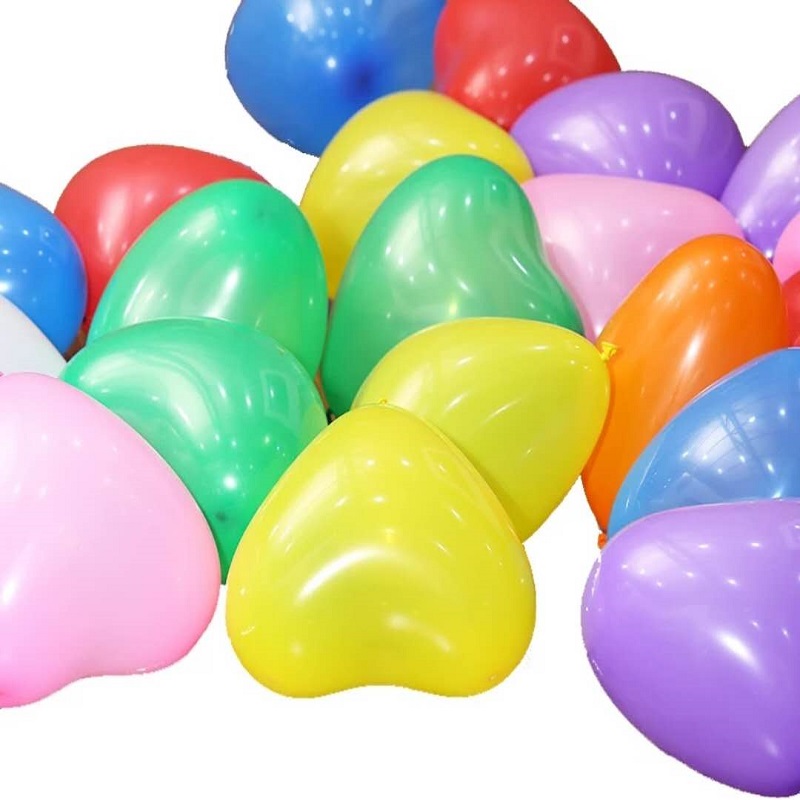10 stk fest pats bolde oppustelige pats børn legetøj præsenterer hjerteformede ballon helligdage fødselsdage bryllup diy latex balloner