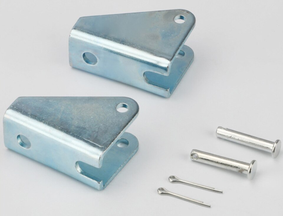 2 PCS Linear Actuator Bracket Metal Material Electric Push Rod Motor DC Reciprocating Motor Portable Mounting Bracke
