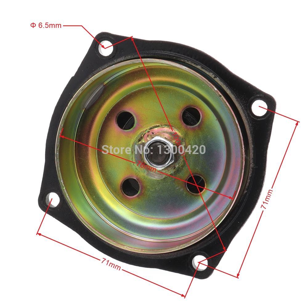 T8F 25H 6T 7T Kupplung Trommel Glocke Gehäbenutzen Getriebe Kettenrad Kasten Abdeckung für 2 Hub 47cc 49cc Motor- Tasche Fahrrad Mini Moto Schmutz ATV Quad