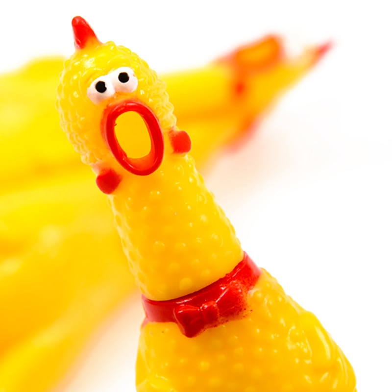 Huutava kana purista ääni lelu lemmikkieläimet koiran lelut tuote räikeä puristustyökalu squeak vent chicken