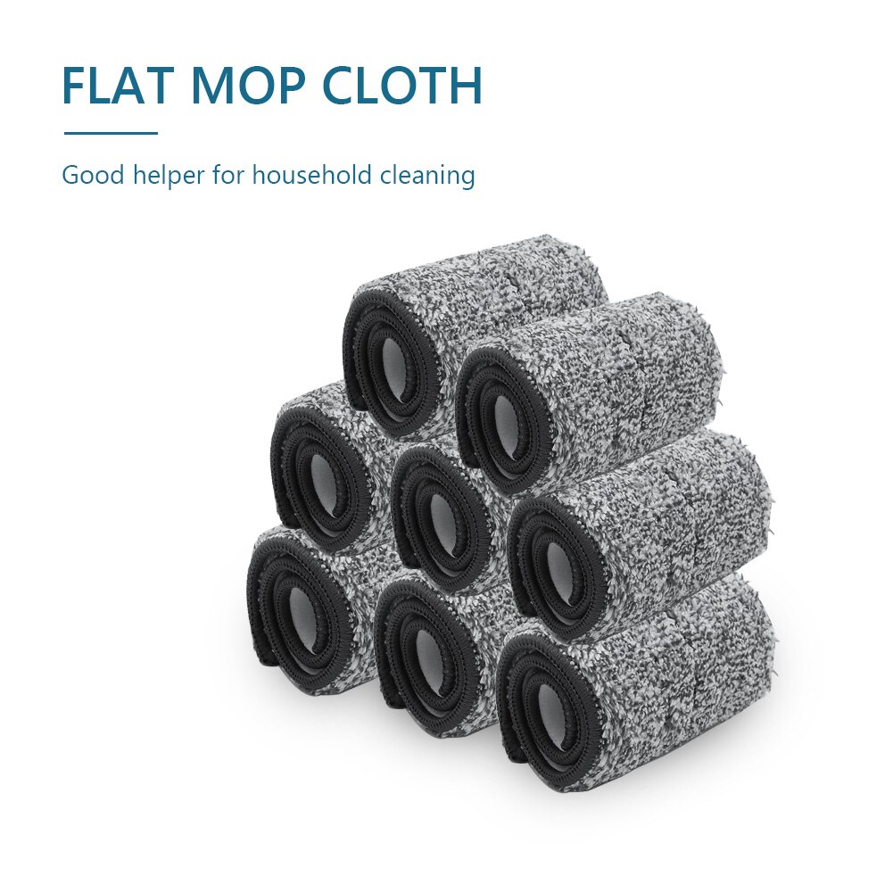 2/4/6/8PCS Microfiber Floor Mop Cloth Replace Rag Mop Self Wet And Cleaning Paste Mop Dry Cleaning Mop Floor Cloth Home Bathroom