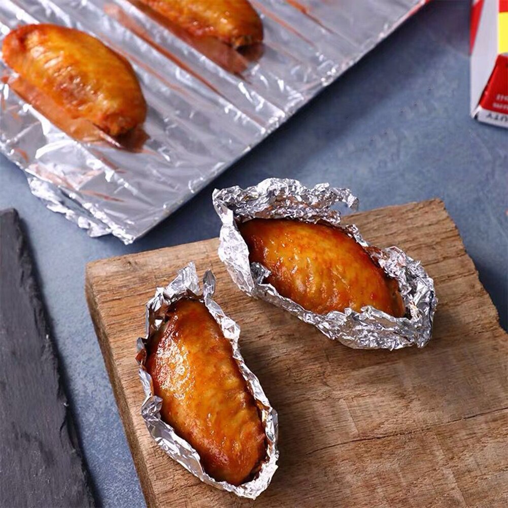 5m/10m Household Durable Non-stick Aluminum Tinfoil BBQ Cooking Baking Paper