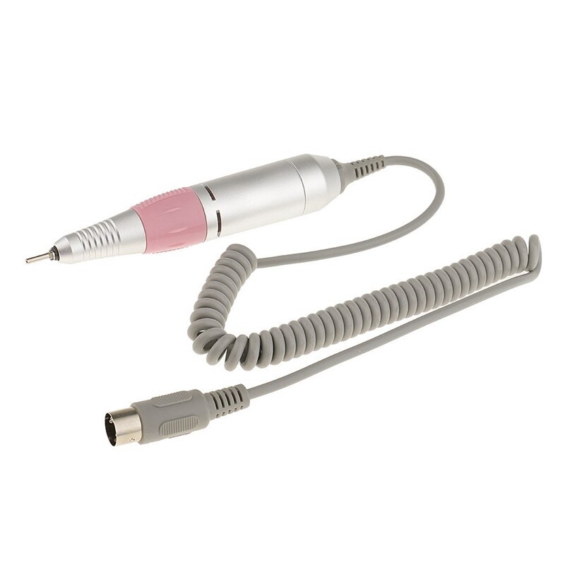 Professionele Elektrische Nagel Boor Handstuk Manicure Machine Pen Handvat Voor 288/278 Verbinding 35000Rpm-Roze, Zoals Beschreven
