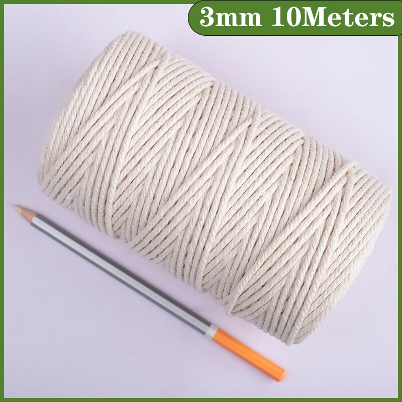 DIY Macrame Koord Katoenen Touw Touw String Lint Ambachten dromenvangers Handwerk Thuis Bohemen Bruiloft Decor 1/2/3/4/5/6/8/10mm: Antique Copper